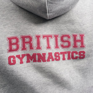 Girls Grey BG Collegiate Kids Hoodie