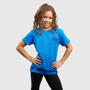 Girls Navy Collegiate Kids Tshirt