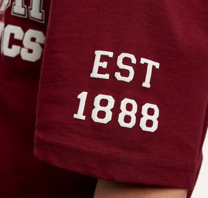 Womens Collegiate Maroon T-shirt