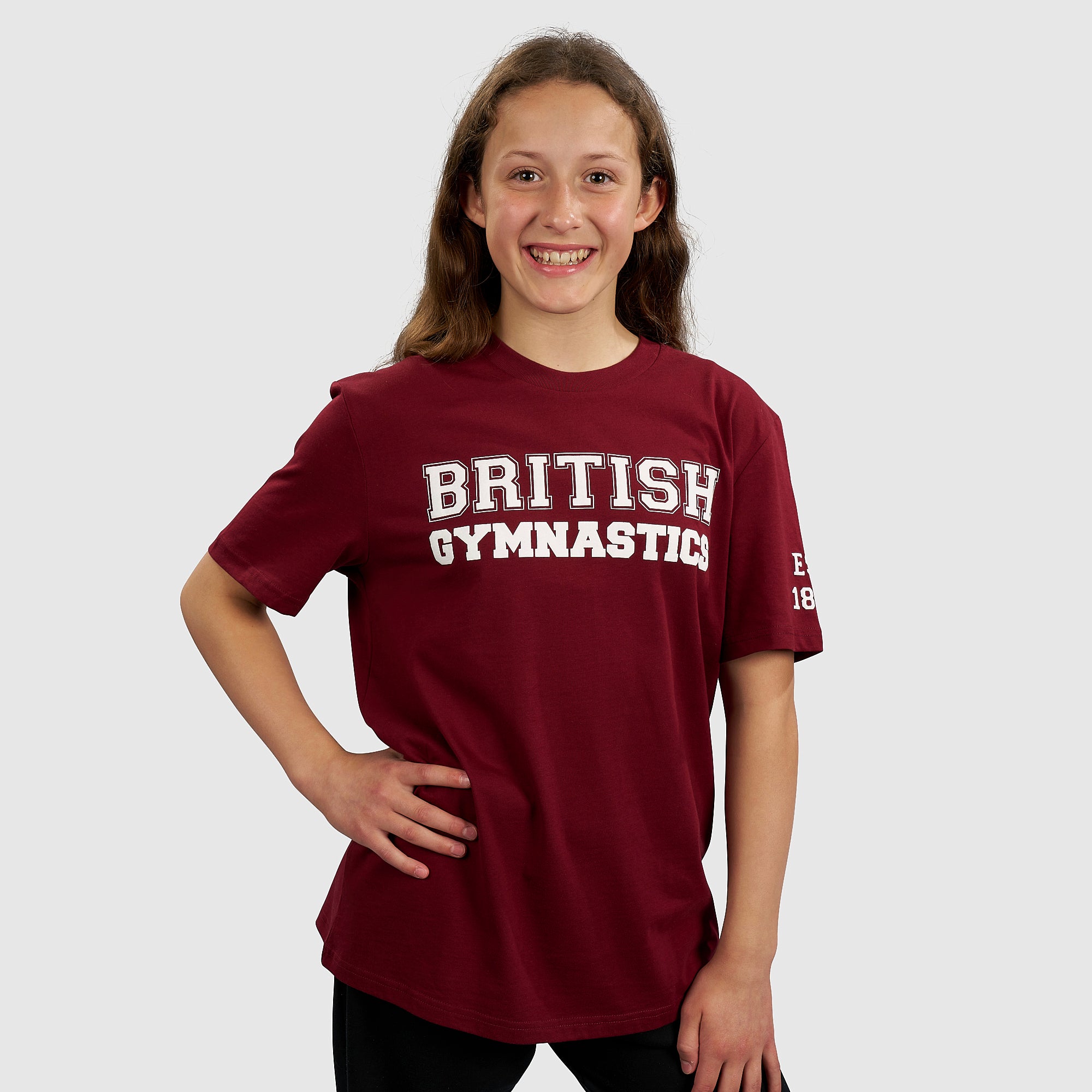 Womens Collegiate Maroon T-shirt