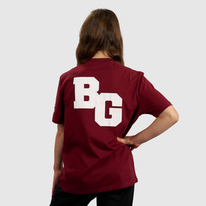 Womens Collegiate Maroon T-shirt