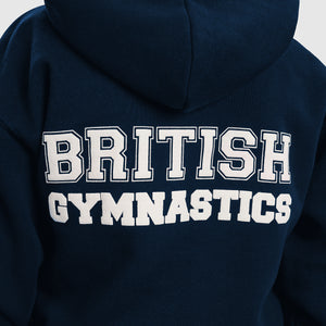 Girls Navy BG Collegiate Kids Hoodie