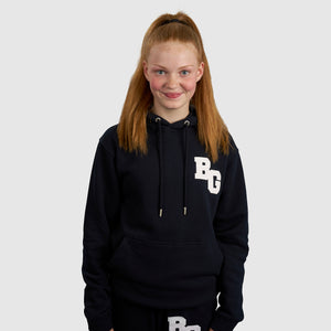 Womens Navy BG Collegiate Hoodie