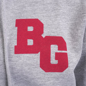 Mens Grey BG Collegiate Hoodie