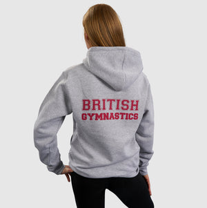 Womens Grey BG Collegiate Hoodie