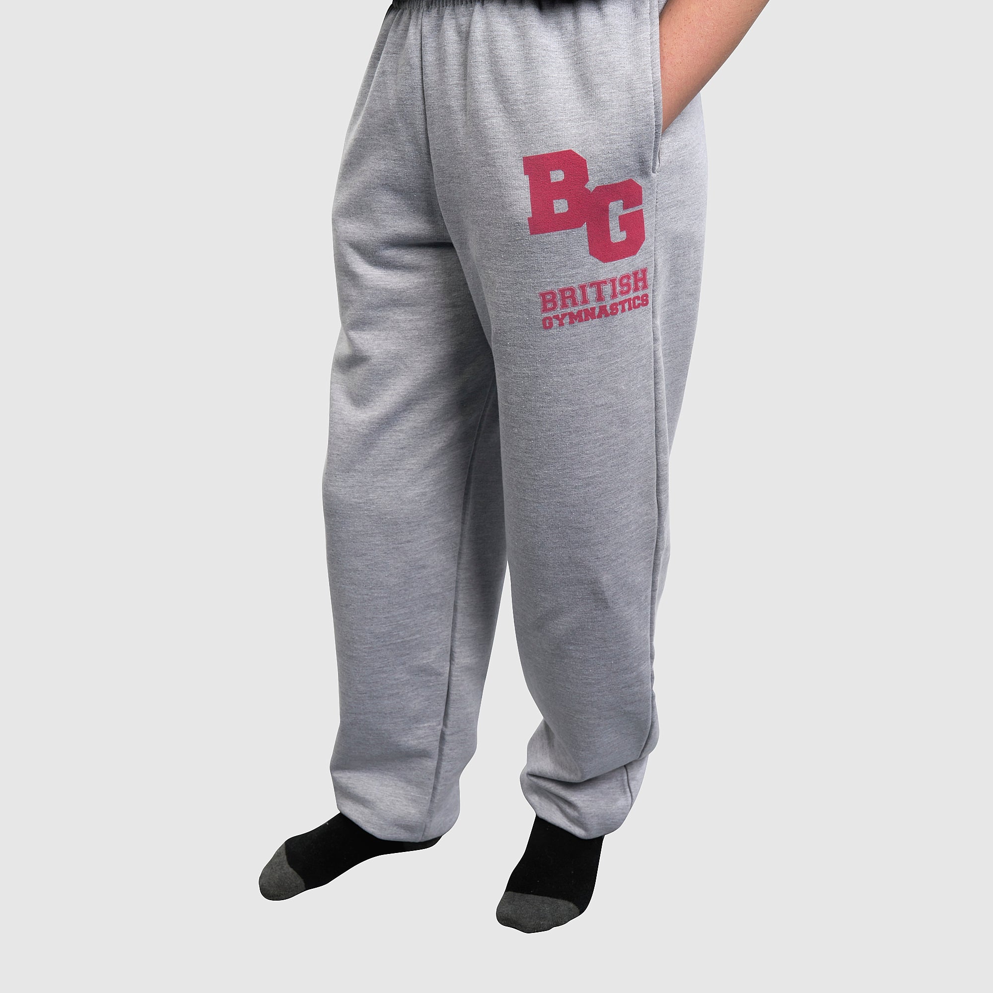 Mens Grey BG Collegiate Joggers