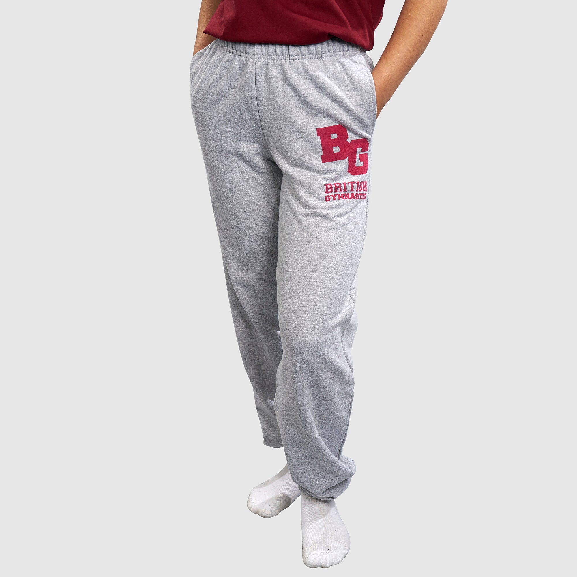 Womens Grey BG Collegiate Joggers