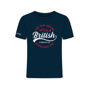 BG Graphic T-Shirt: Navy: Kids