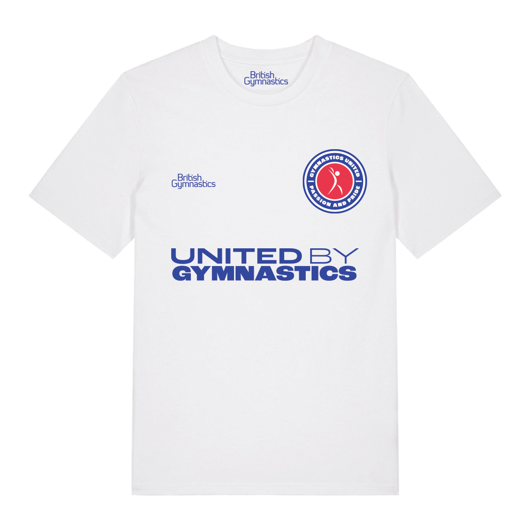 United By Gymnastics Football Tee - Kids