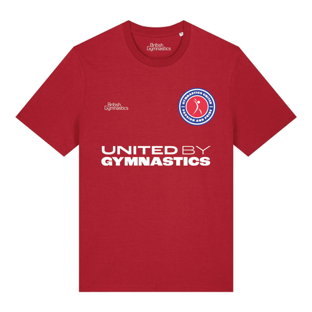 United By Gymnastics Football Tee - Kids