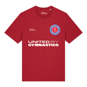 United By Gymnastics Football Tee - Adults