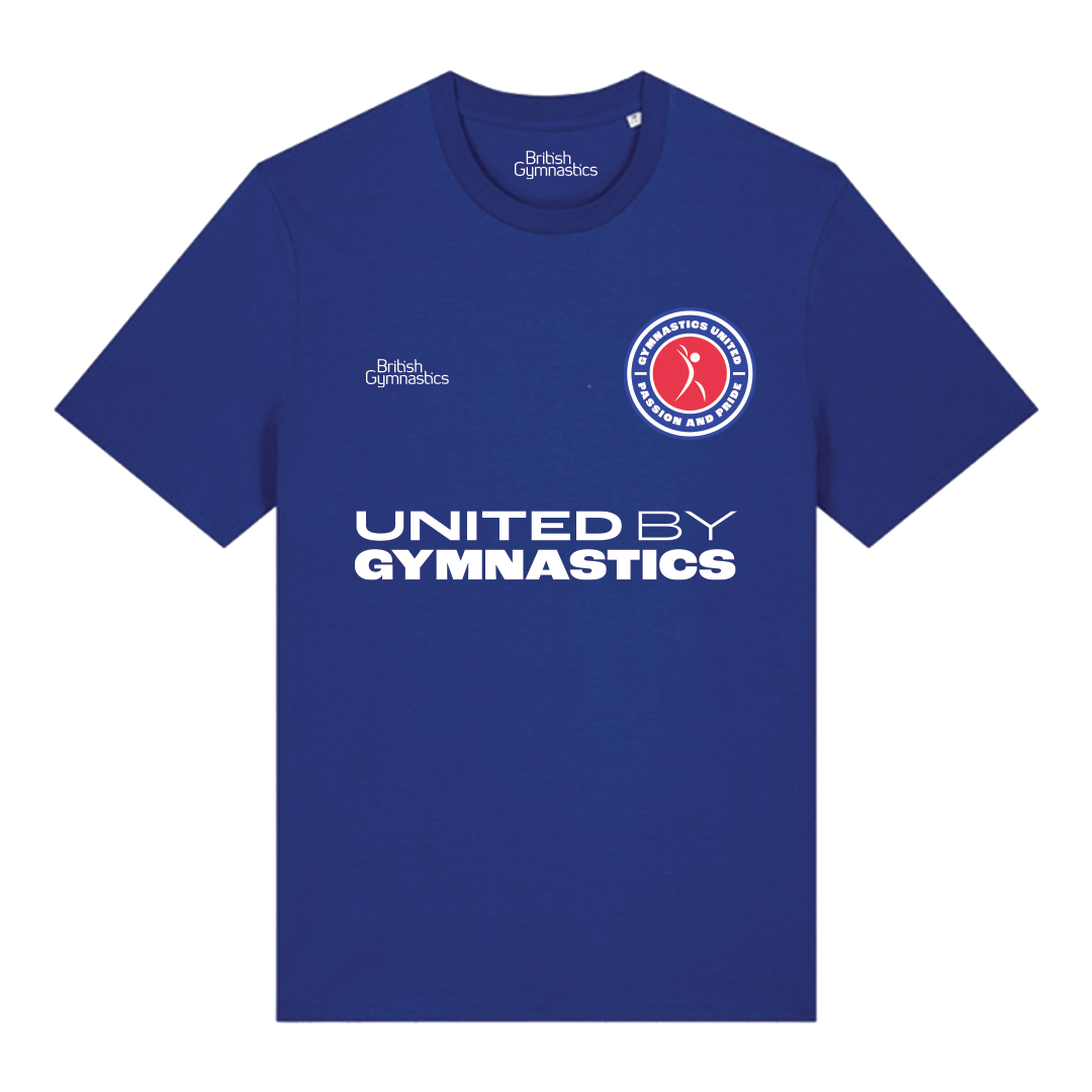 United By Gymnastics Football Tee - Adults