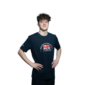 BG Union Jack Graphic T-Shirt: Navy Kids