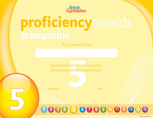 Trampoline Proficiency - Level 5
