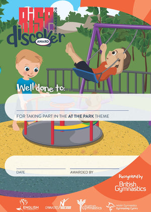 Rise Gymnastics Discover Themed Certificate Packs