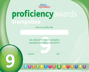 Trampoline Proficiency - Level 9