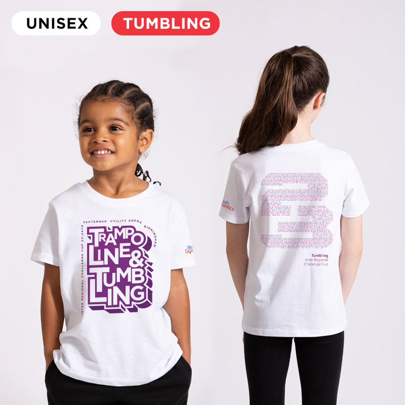 Tumbling Inter Regional Challenge Cup Kids T-shirt