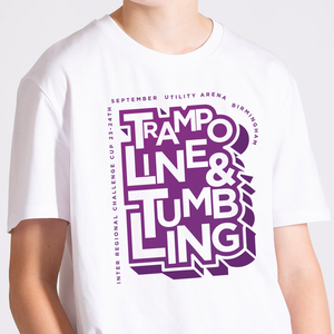 Tumbling Inter Regional Challenge Cup  Adult T-shirt