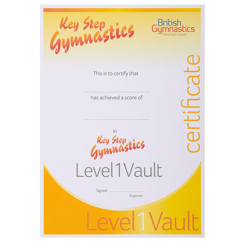 Key Step Certificate - Vault