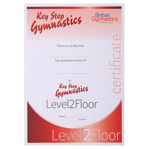 Key Step Certificate - Floor