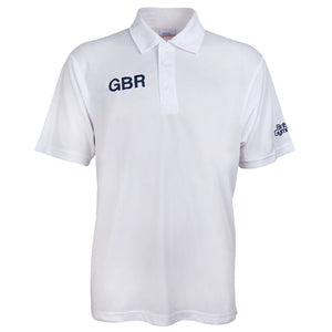 GBR White Polo Shirt - Mens
