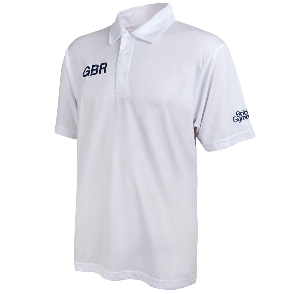 GBR White Polo Shirt - Youth