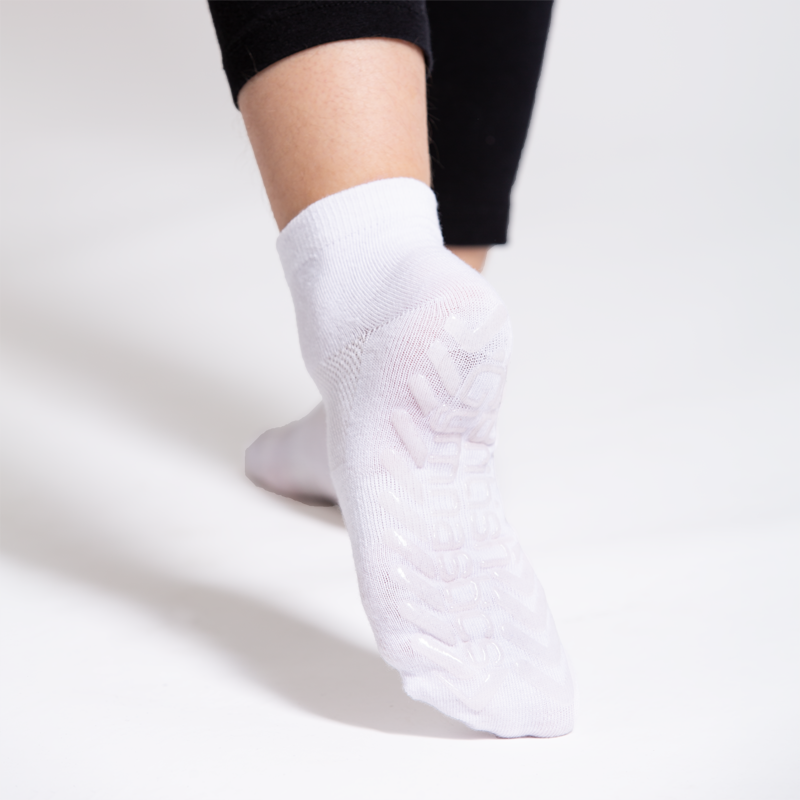 White Grip Socks | White Gymnastics Socks |British Gymnastics Official Shop