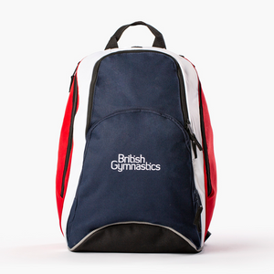 British Gymnastics  Backpack - Red, White & Blue
