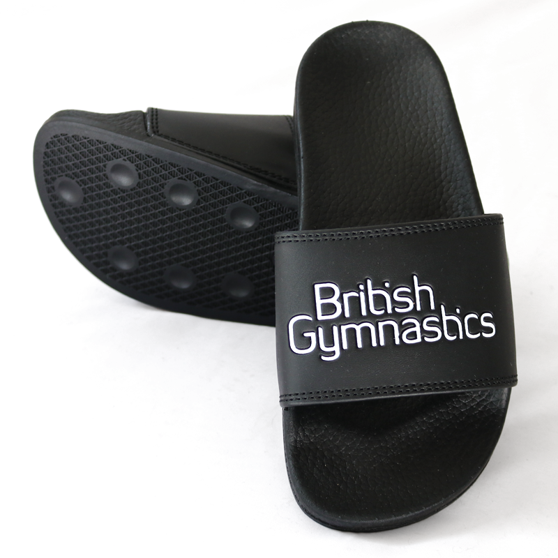 British Gymnastics Sliders Black