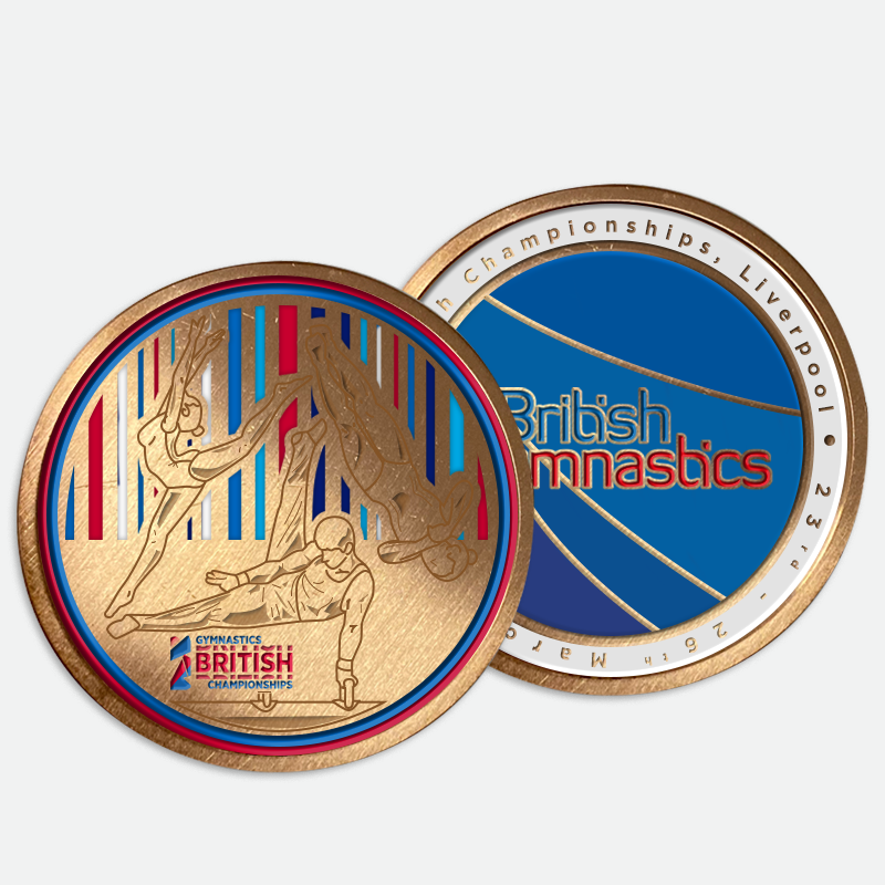 2023 Gymnastics British Championships Collector's Coin