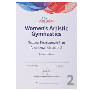 Womens Artistic NDP - National Grade 2