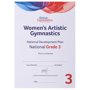 Womens Artistic NDP - National Grade 3